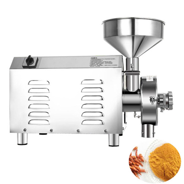 Beijamei 3000W Stainless Steel Electric grain superfine Grinder Mill Machine Commercial Flour Pulverizer Dry grinding machines