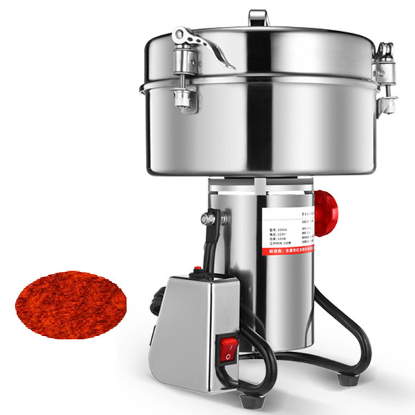 Beijamei Promotion 4500g Swing Type Dry Grain Grinders Electric Rice Flour Mill Commercial Grains Grinder Crusher 220V