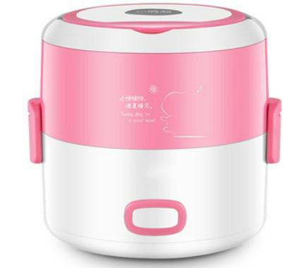 220V 1+0.3L 200w Electric lunch box Rice cooker Food grade 304 stainless steel PTC Three-dimensional heating