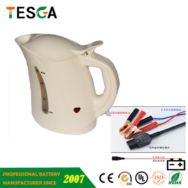 12V dc kettle Electric Water Kettle for battery powered/car/truck