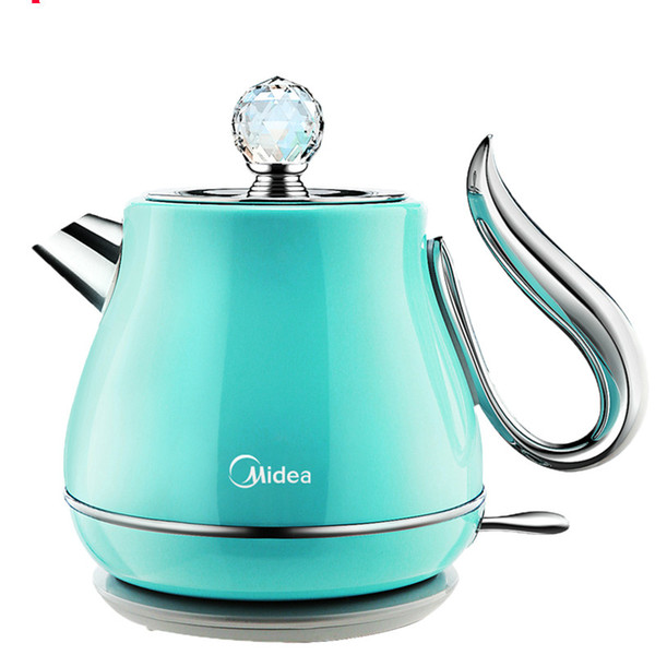 220V 1.2L 1800w 304 stainless steel Electric kettle Automatic to power off Piano paint STRIX thermostat Anti-dry 25x22x17cm