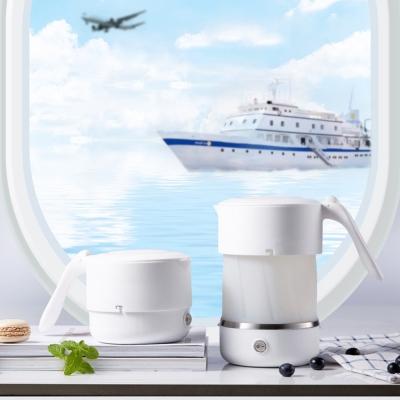 Portable Folding Mini Travel Electric Kettle Water Kettle Travel Portable Electric Kettle Personal Mini Water Heating Boiler Folding TTB