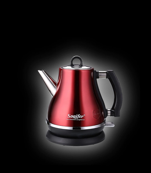 CKV-28 1.2L Colorful 304 Stainless steel Electric Kettle 1500W Household 220V Quick Heating Electric Boiling Pot Sonifer