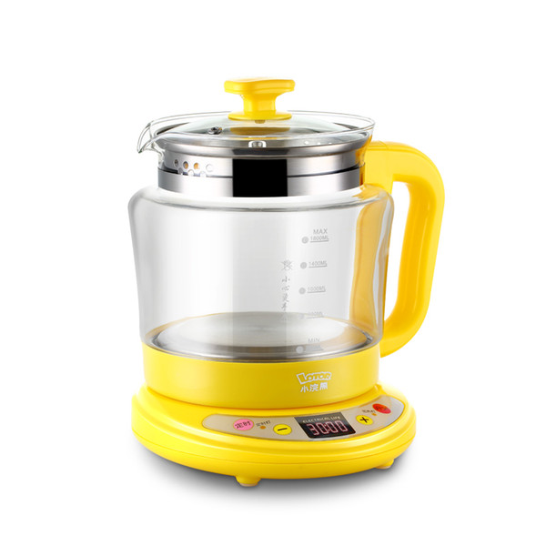 220V 2L 30-800w Electric kettle Health pot soup tea chinese medicine pot Thick borosilicate glass Multifunction 6 gears 180min timing