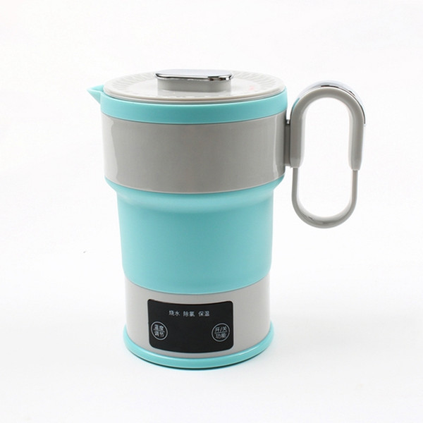 DMWD 0.6L Top Quality Newest Folding Electric Kettle 100V-220V Portable Intelligent Water Heater For Travel Tea Pot Silicone