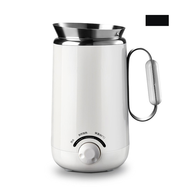 DMWD 0.5L Global Universal Electric Kettle 110V-220V Mini Electric Heating Cup Travel Portable Soup Pot 2H Heat Preservation