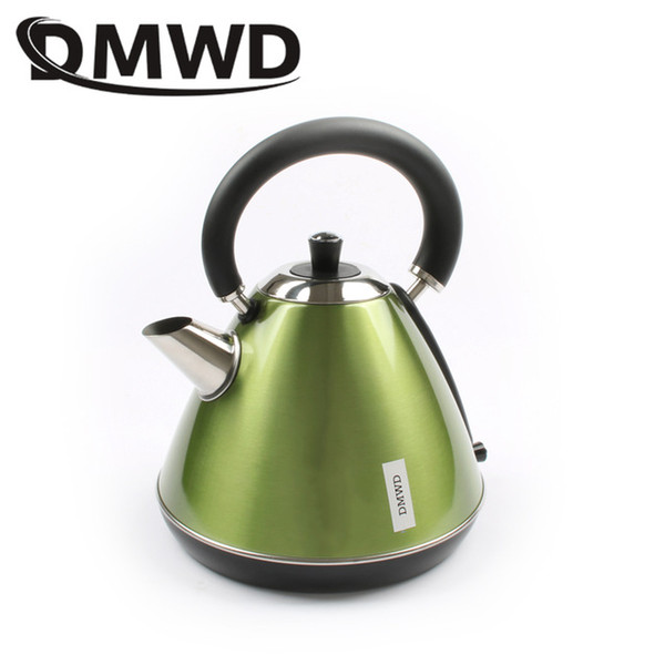 DMWD Electric Kettle 1.8L Split Style Stainless Steel Instant Heating Tea Kettles Auto-power off Teapot Hot Water Boiler EU US