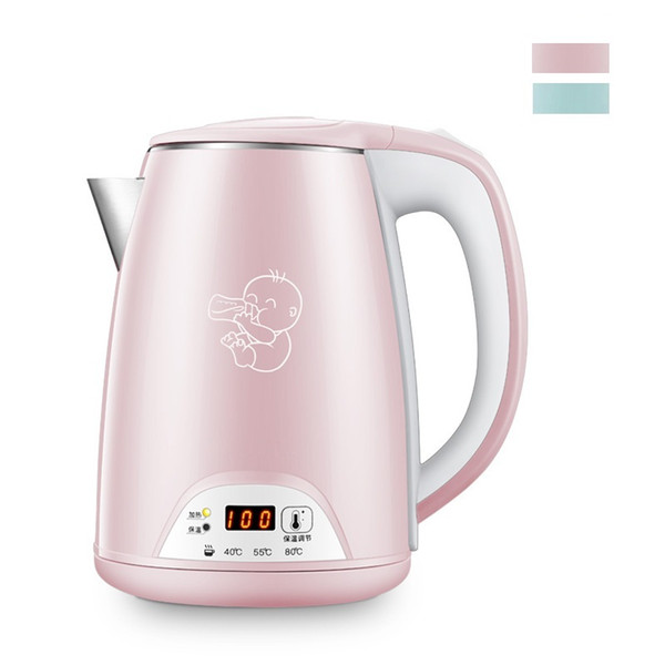 DMWD 1.2L 3 Gear Constant Temperature Electric Kettle 220V Stainless Steel Milk Water Heater Thermometer Water Boiler 1500W