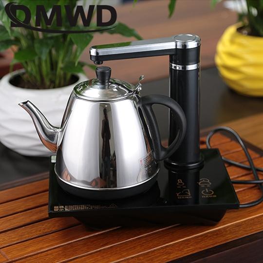 DMWD Intelligent household water heating kettle automatic electric kettle Mini Stainless Steel Teapot Water Dispenser boiler 1L