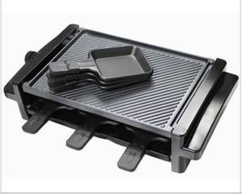 electric oven Korean smokeless household electric grill BBQ grill pan non-stick frying tray 220v 1200w 022