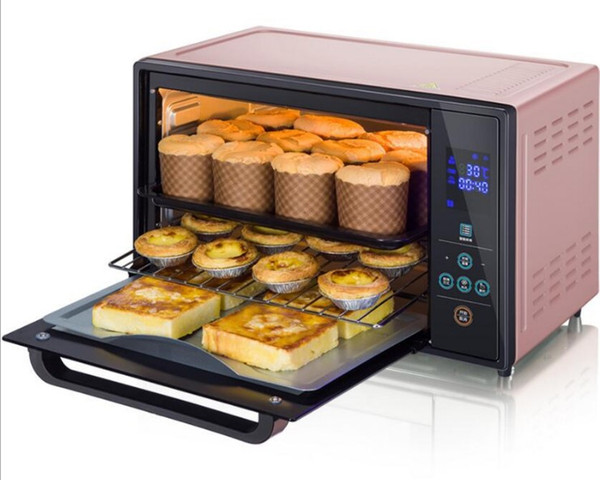 Intelligent Oven Home Baking Multifunction Electric Oven 30L Microcomputer Control Touch Screen Menu Reservation LLFA