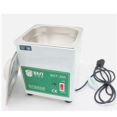 BST-300 Stainless Steel Ultrasonic Cleaner Ultrasonic Cleaning Machine Capacity 1.8L (150X137X100 mm)220V 50W order<$18no track