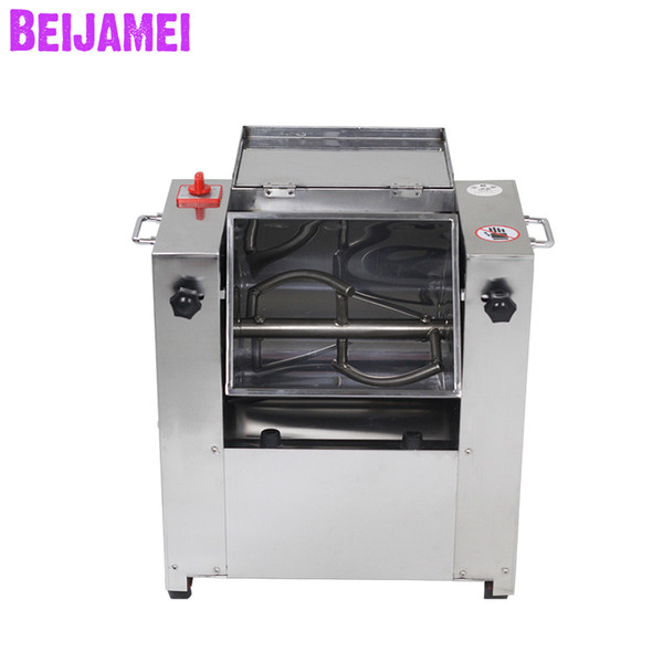 Beijamei 2019 Commercial Flour Dough mixer 5/15/25kg Stainless steel Dough mixing Kneading machine 220V