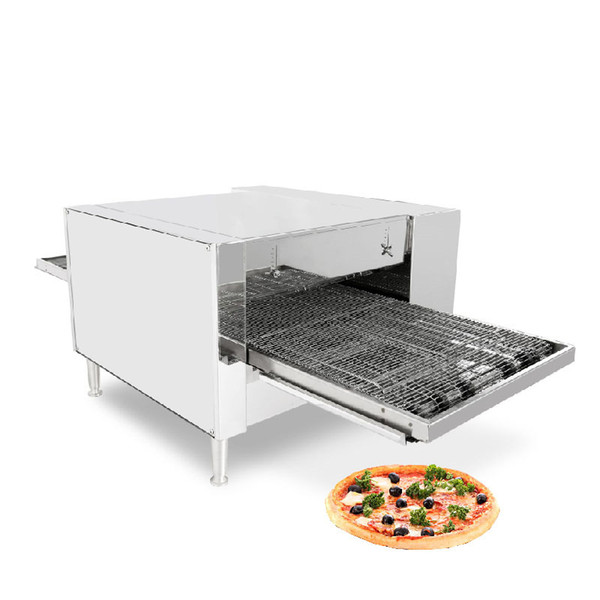 BEIJAMEI Electric Conveyor Pizza Oven, Pizza oven commercial automatic, bakery pizza making machine industrial for sale