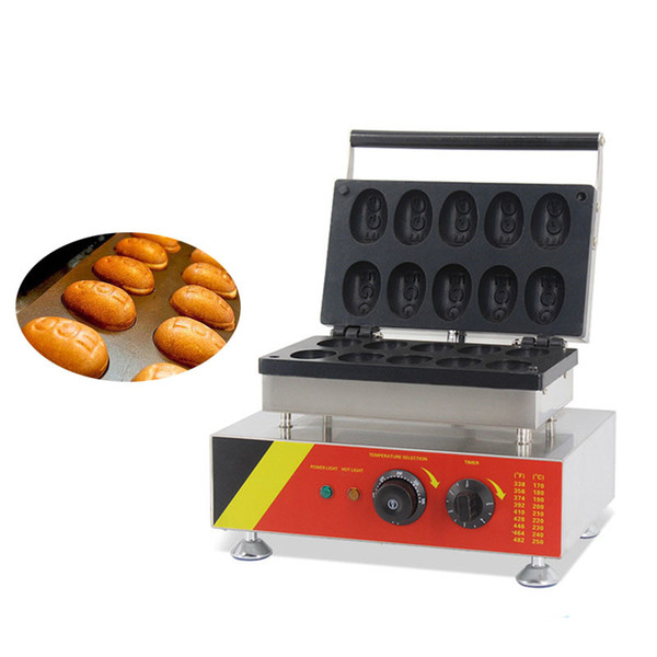 BEIJAMEI 10 pcs/time Electric Egg Shape Waffle Maker /Commercial Waffle Stick Maker/ egg waffle maker machine