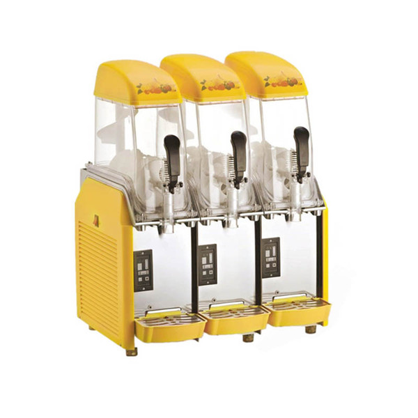 Beijamei cold juice drinks machine 3 cylinder snow mud machines commercial snow melting sand ice maker