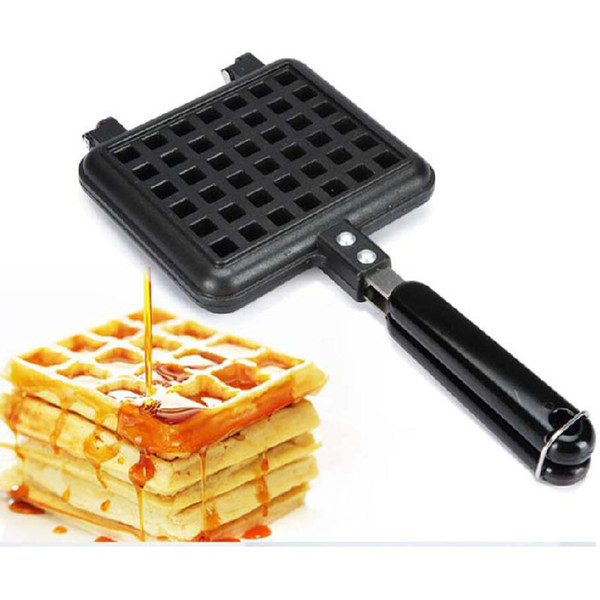 Beijamei Baking Tools Square Shape Waffle Mold Maker Pan Mould Home Breakfast Egg Pancake Muffin Mold Waffle Pan Maker