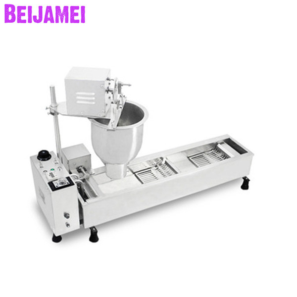 Beijamei 2019 New Electric Donut Fryer Machine Commercial Donuts Cake Maker Automatic Doughnut Makers Catering Equipment