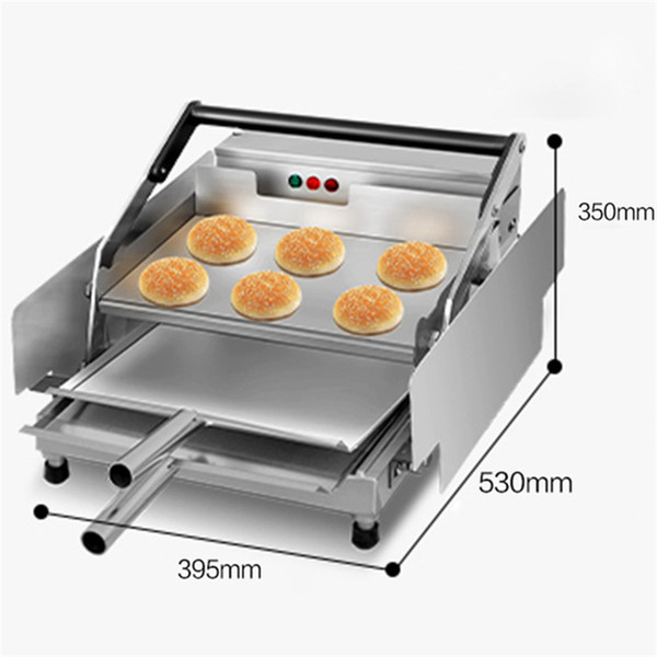 NEW ARRIVEL Electric Hamburger Making Machine McDonald's KFC Hamburger Heating Maker Bread baking machines For Sale