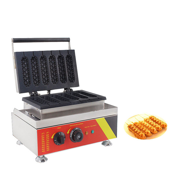 BEIJAMEI Electric hotdog stick waffle maker machine 110v 220v French corn lolly waffle hot dog maker machine for sale