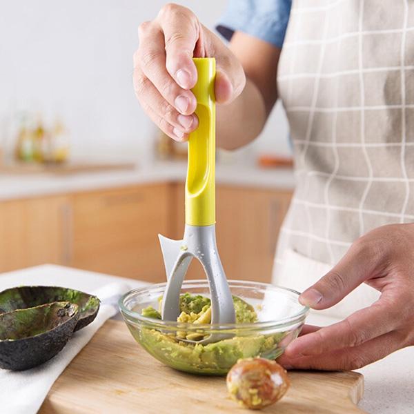 Fruits Pitting Cutter Useful Kitchen Tools 5 In 1 Multi Function Avocado Slicer Top Quality Apple Coring Knife Eco Friendly