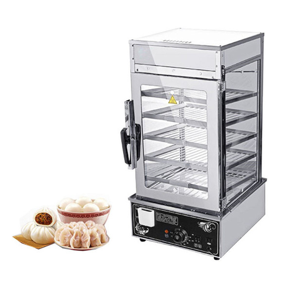 Wholesale Hot Sale Commercial Steamer Display Convenient Bun Steamer Bread Food Warmer Stuffed Bun Steam Machine