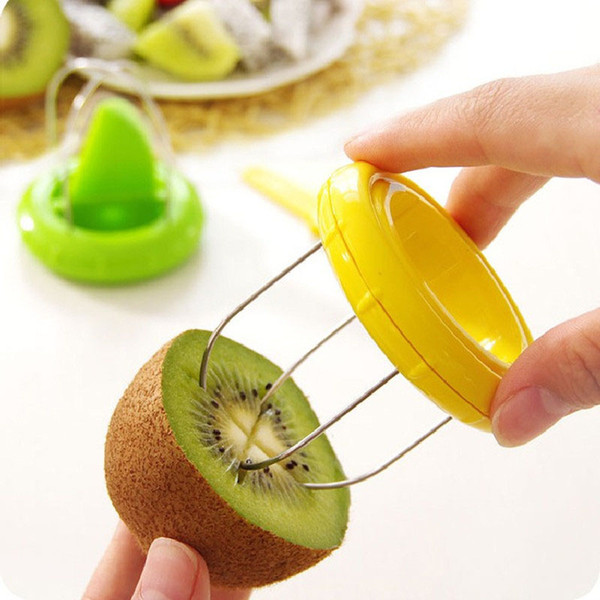 Detachable Kiwifruit Peeler Gooseberry Corer Slicer Soft Fruit Cutter Mango Scoop Creative Fruit&Vegetable Tools Kitchen Gadgets