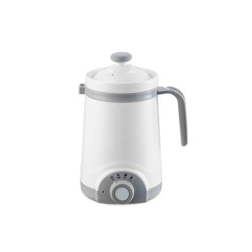 DMWD Mini Automatic Electric Kettle Boiler Ceramics Soup Stew Porridge Slow Cooker Milk Heater Hot Water Heating Cup Health Pot