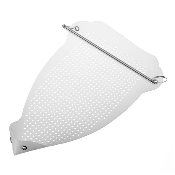 Electric Parts Iron Cover Shoe Ironing Aid Board Heat Protect Fabrics Cloth Heat Fast Iron Without Scorching White