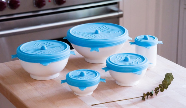 UniLid Universal lid that fits all shapes and sizes with food tracking The perfect eco-friendly replacement for plastic wrap