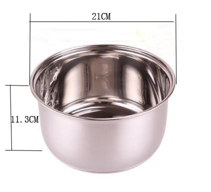 3L rice cooker stainless steel non-stick inner pot ice bucket ice beer barrels dog supplies pet dog bowl water bowls drinker 21*11cm