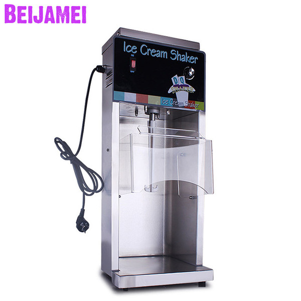 BEIJAMEI 2019 Commercial Ice cream shaker/ blender mixer electric flurry ice cream maker yogurt making machine