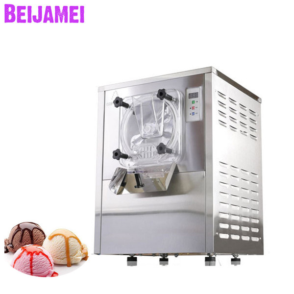 BEIJAMEI New Commercial Hard fruits ice cream maker R22 Desktop electric ice cream machine snowball machines