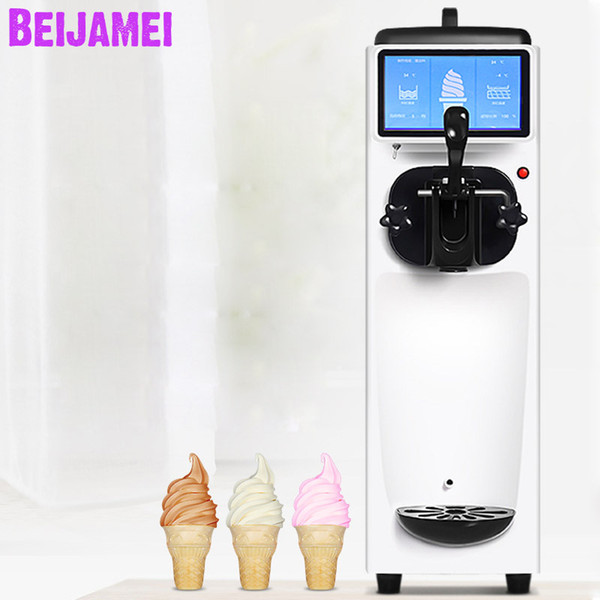 BEIJAMEI Factory Soft ice cream machine electrical appliances ice cream maker commercial home ice cream machine