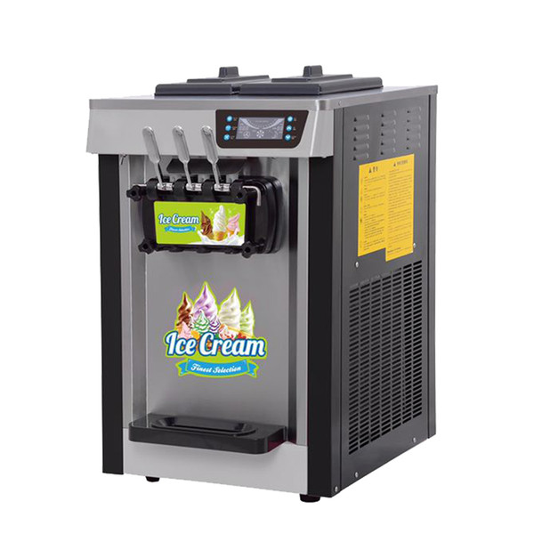 High Quality Commercial Soft Serve 3 Flavor Vending Ice Cream Machine For Sale