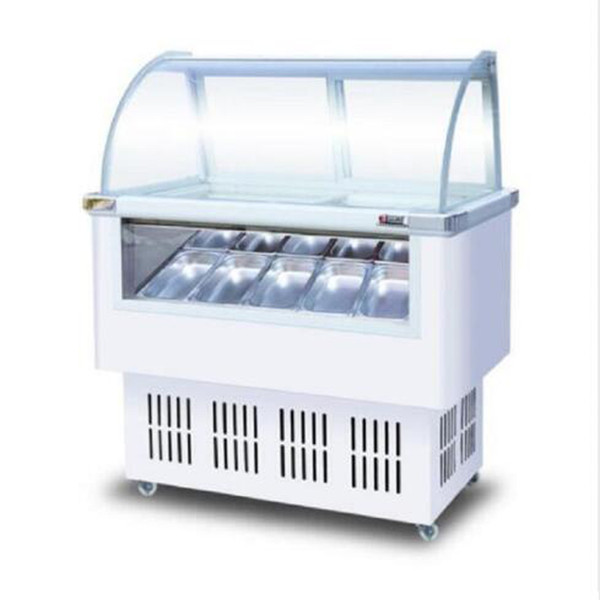 Commercial 8 barrels / 12 boxes Hard Freezer Refrigerator Gelato display cabinet Ice Cream showcase Showcase Popsicle freezer