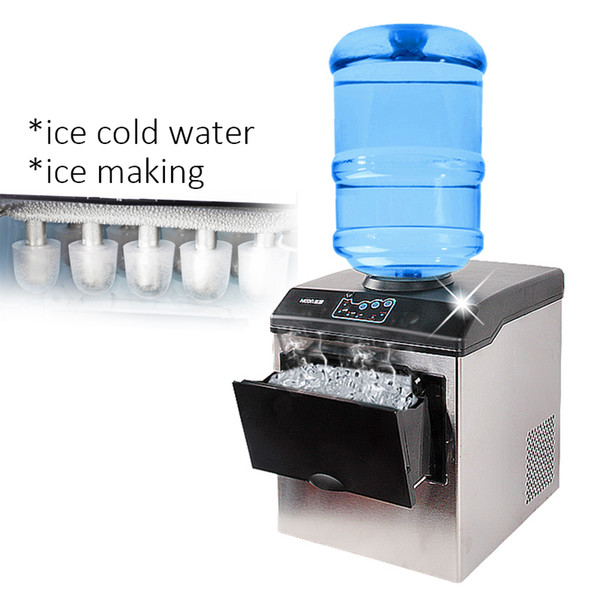 ice making machine electric commercial or homeuse countertop Automatic bullet ice maker, ice cube making machine, 220V HZB-25/BF