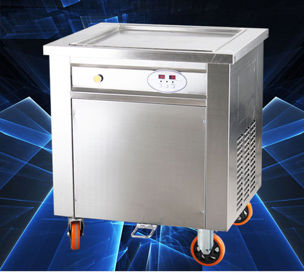 Ice Cream Machine Commercial Fully Automatic Fried Yogurt Machine Intelligent Square Pot Fried Dairy Fruit Machine