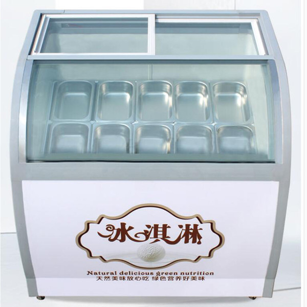 2019 sales of high quality hard / soft ice cream freezer / popsicle freezer / mini ice cream display freezer