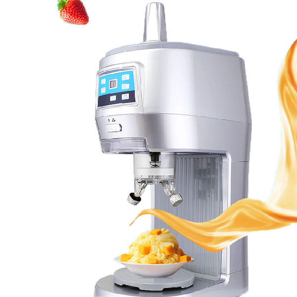 FREE SHIPPING Commercial Ice Crushers Shaved Machine Automatic Continuous Crushed Smoothies Snowflak For Milk Tea Shop