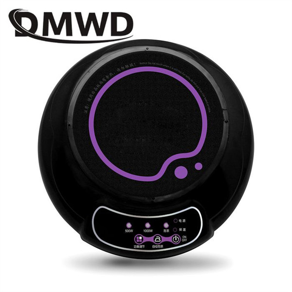 DMWD Household mini waterproof electric induction cooker milk water coffee heating stove teapot boiled noodle travel Furnace