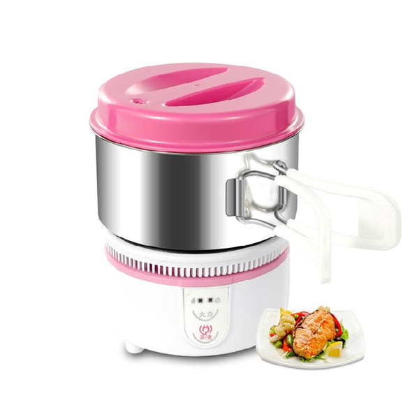 portable mini induction cookers 600W 145MM students office worker single man hot pot cooking milk coffee noodles pink 220V 600W