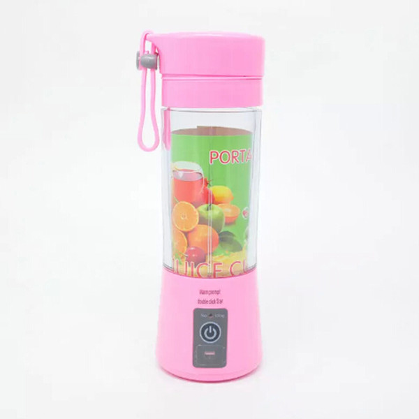 2019 New Portable Electric Fruit Juicer Cup Vegetable Citrus Blender Juice Extractor Ice Crusher with USB Connector Rechargeable Juice Maker