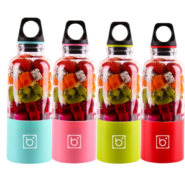 Portable Juicer Cup USB Charger Outdoor Sport Vegetable Fruit Juicing Cups Fashion Mix Color Easy Kitchen Household Appliances