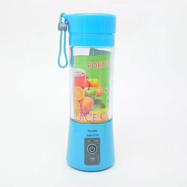 Free Ship Portable Electric Fruit Juicer Cup Vegetable Blender Juice Extractor Ice Crusher with USB Connector Rechargeable Juice Maker