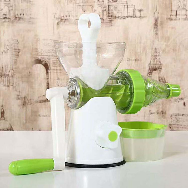 Hot Plastic Manual Juicer With Plastic Handle for Making soft juice and Ice Cream