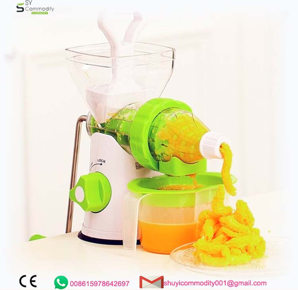 Update Plastic Manual Juicer With Stainless Steel Handle