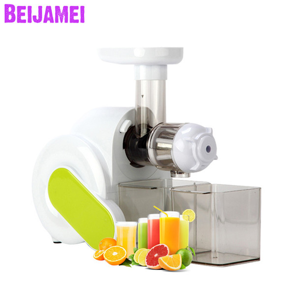 BEIJAMEI Kitchen Electric Fruit Vegetable Slow Juicer Commercial Home Orange juice making vegetable cutter meat grinder