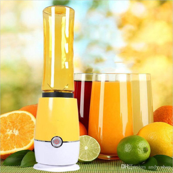 Portable Mini Electric Juice Cup Desktop Fruit Vegetables Juice Maker Food Mixer 4 Colors Electric Blender Stirring Cup