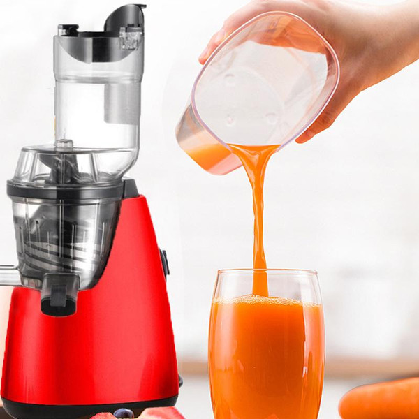 New Household Juicer 60rpm Slowly Juice Maker juice separator separation juice Extractor Large Caliber Machine EU Plug